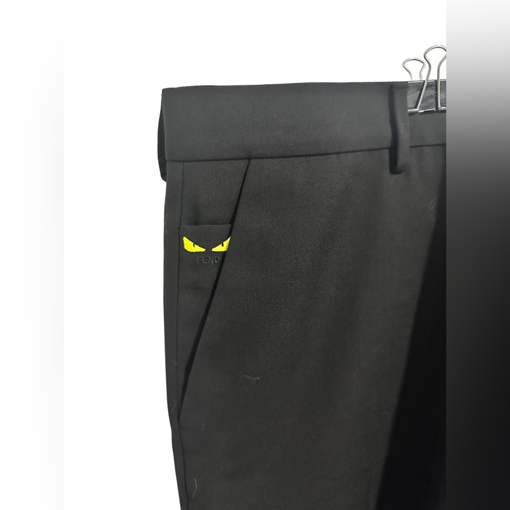 Fendi black trousers, size 56